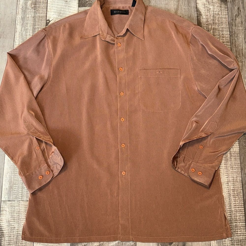 MARQUIS‎ long sleeve men’s Shirt- size Large
